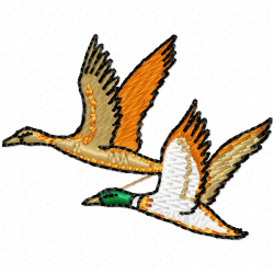 Ducks And Goose Embroidery Design 7 Ducks And Goose Embroidery Design 7